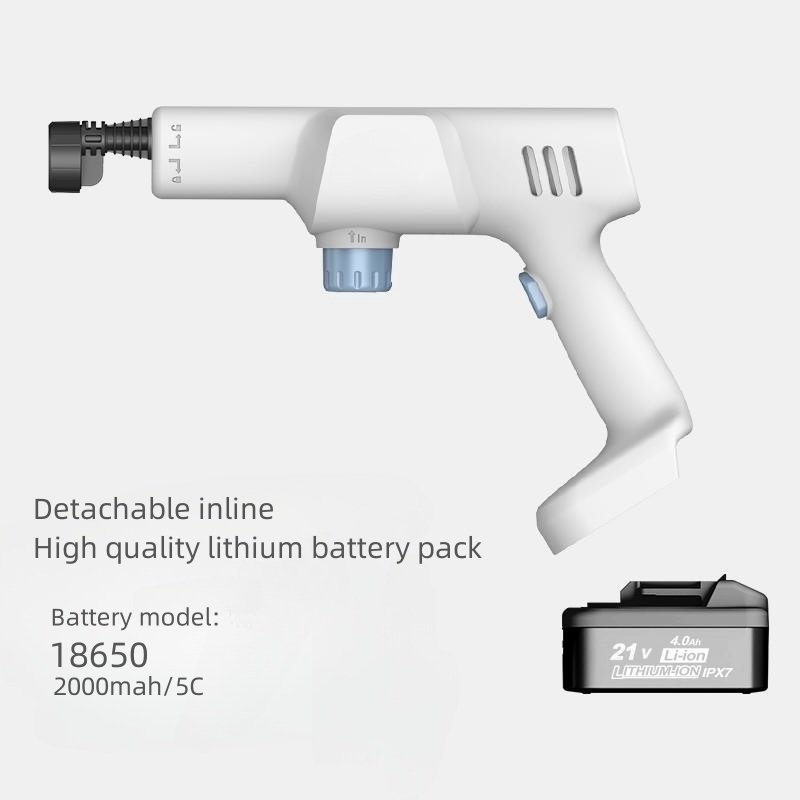 Portable Lithium Battery Pressure Car Washer Machine Bike Wash Equipment car wash spray gun