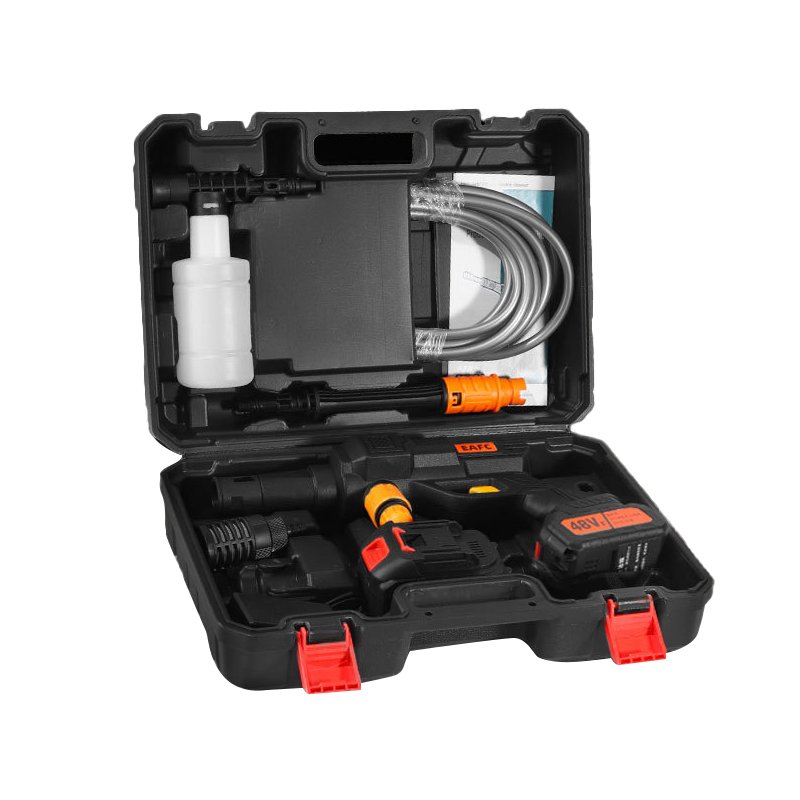 Car Washer High Pressure Portable Wash Gun 48V Cordless Electric Cleaning Machine Lithium Battery Car Washer Pressure Washer