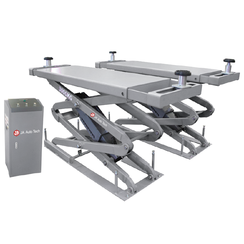 Hot sale full rise scissor lift with ce scissor car lift bridge used with cheapest price