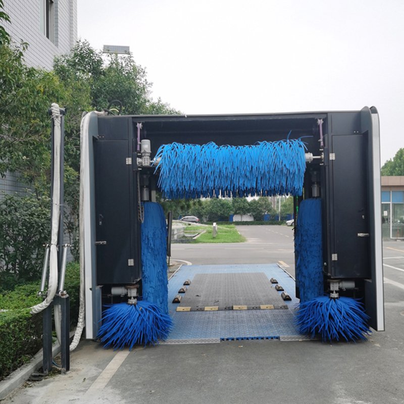 2023 Low Price 5 Brushes Air Dry Rollover Auto Car Wash Machine For Car Wash Station/ Gas Station with 3 years warranty