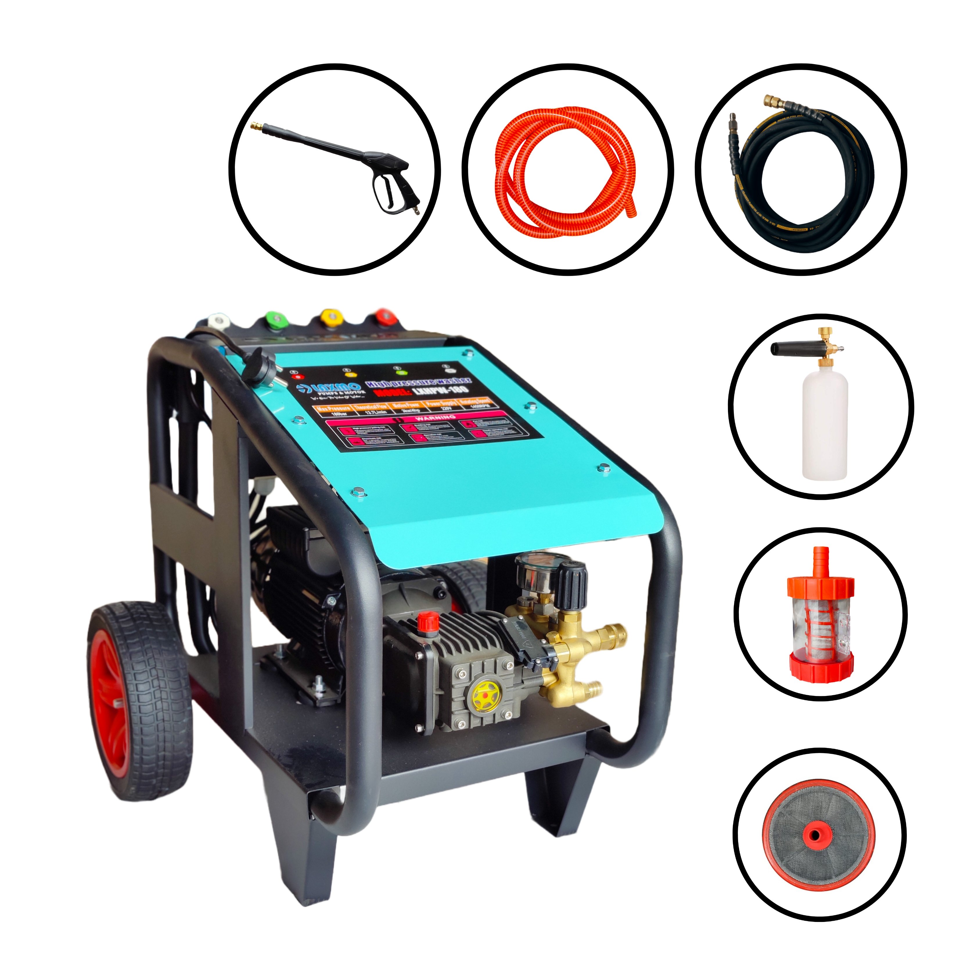 POWER-3000W high pressure cleaning machine High pressure pump head car washer High Pressure Cleaner