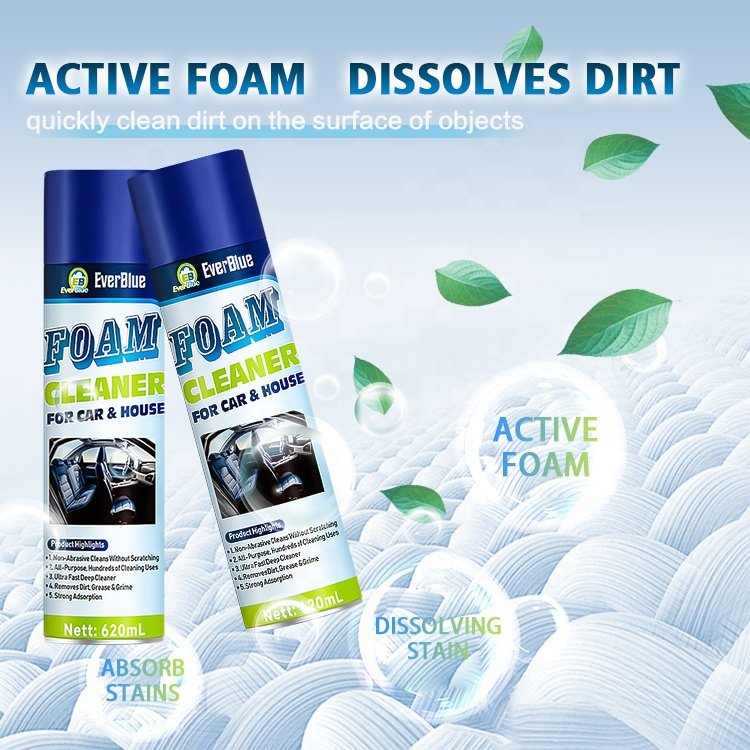 Car Cleaning care products 650ml spray car foam cleaner