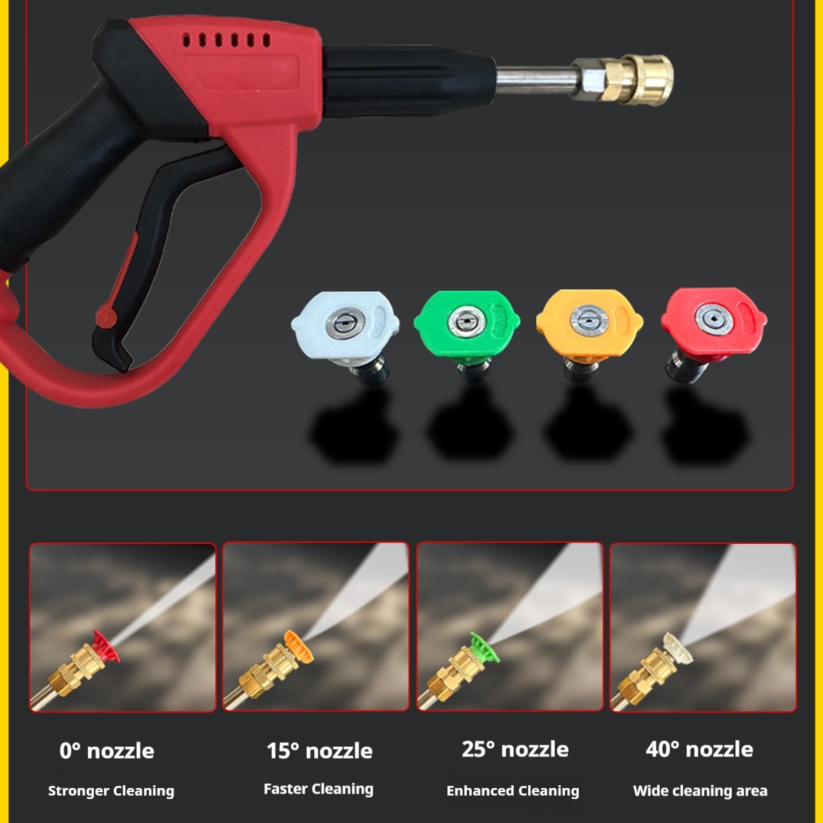 Cars Wall Mounted High-End Wash Equipment Auto Detailing Car Washer Strong Water Pressure