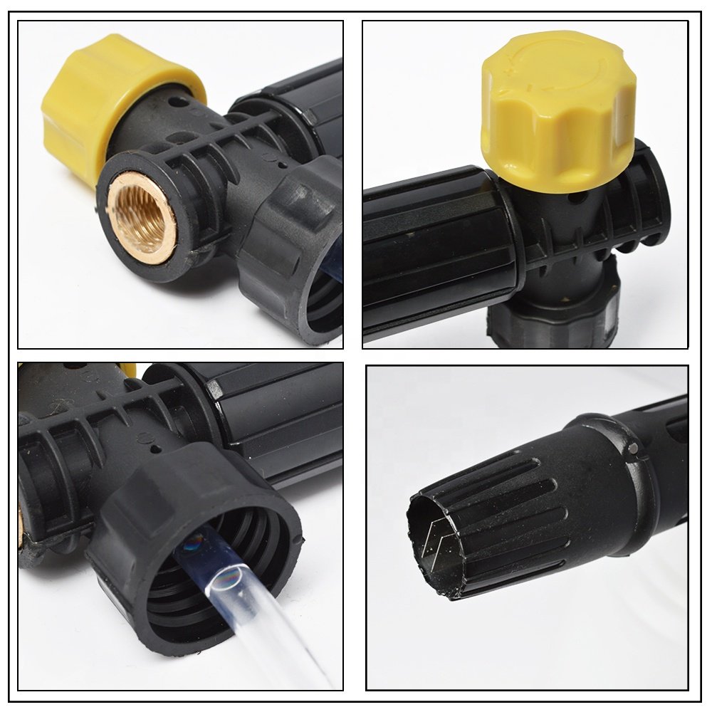 Pressure Washer Plastic Diy Snow Foam Lance Body Foam Cannon Soap Gun Foamer Lance Main Body