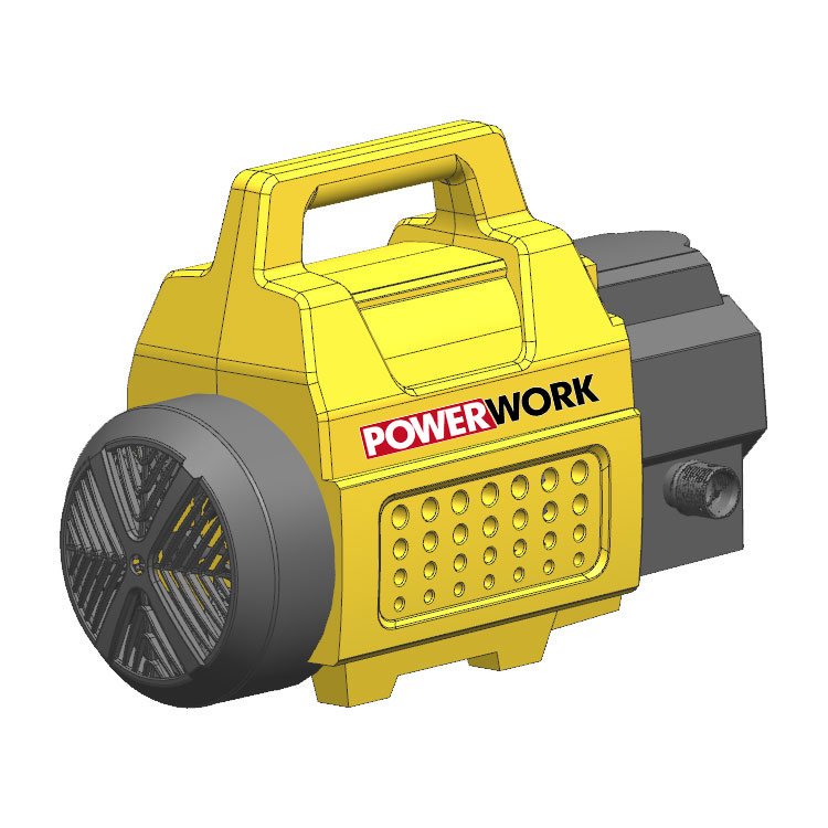 1800w Power electric high pressure car washer water pump jet pump cleaner high pressure mini cleaner