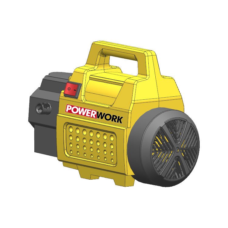 1800w Power electric high pressure car washer water pump jet pump cleaner high pressure mini cleaner