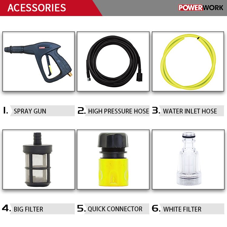 1800w Power electric high pressure car washer water pump jet pump cleaner high pressure mini cleaner