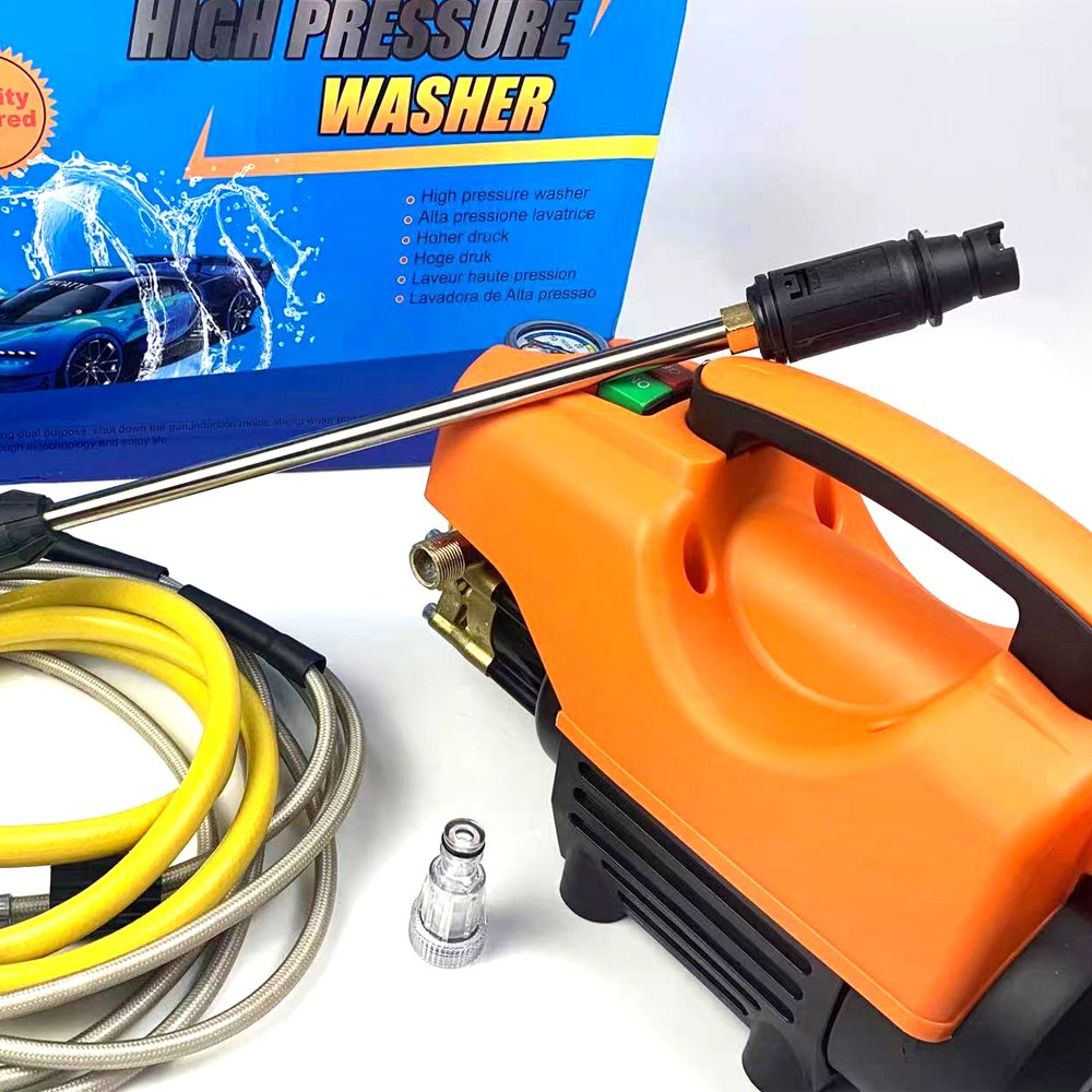 High Pressure Washer Cleaning Machine Jet Water Cleaner Pump Induction Motor Car Washer