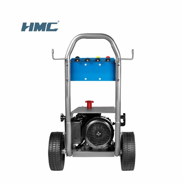 HMC Cold water Electric pressure washer 200 bar with triplex pump car washer surface cleaner