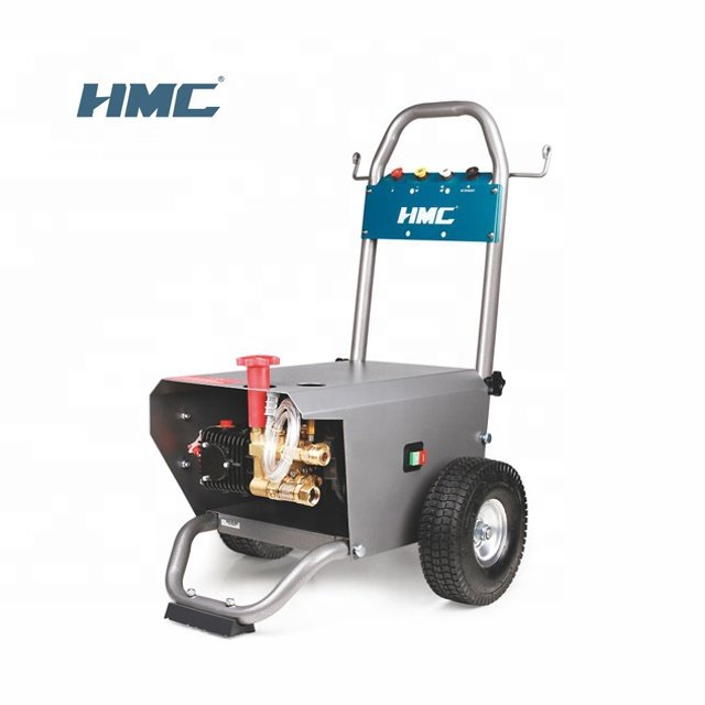 HMC Cold water Electric pressure washer 200 bar with triplex pump car washer surface cleaner