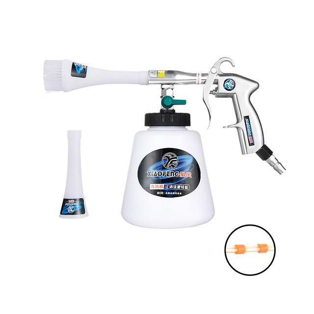 Portable Air Pressure Car Washer High Pressure Car Cleaning Gun With 1L Bottle Cleaner