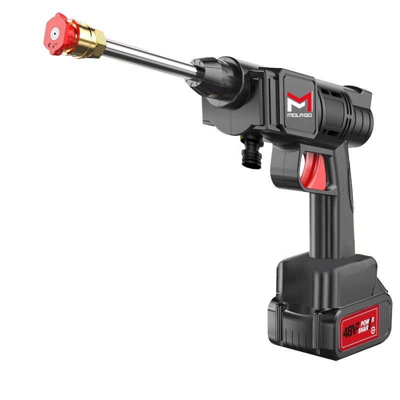 OEM 24V High Pressure Cordless Car Washer Wireless Spray Electric Water Gun Cleaning Machine With Lithium Battery