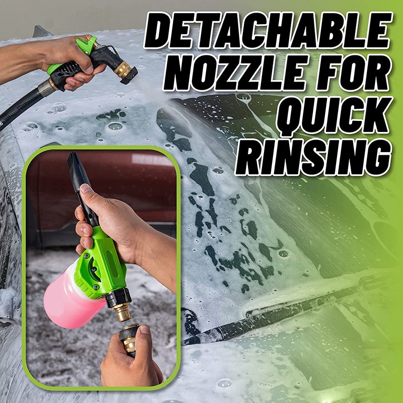 Foam Blaster Gun Car Wash Gun Snow Foam Cannon Cordless High Pressure Washer Gun High Pressure Car Washer High Pressure Washer