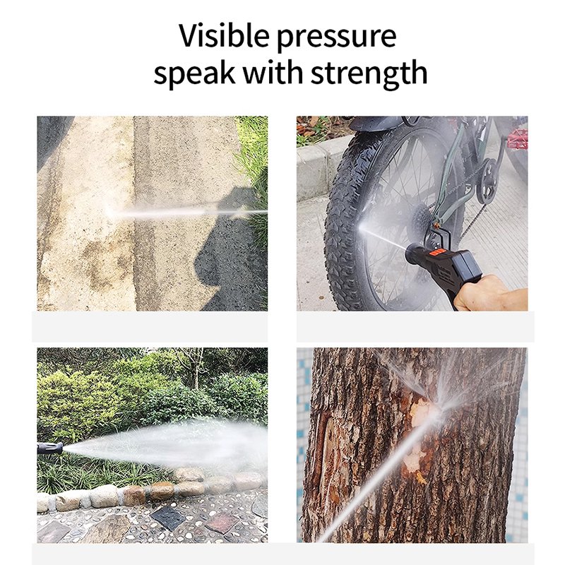 Popular Portable Automatic Car Washer High Power Strong Flush Electric Self-Suction High Pressure Car Cleaning Machine