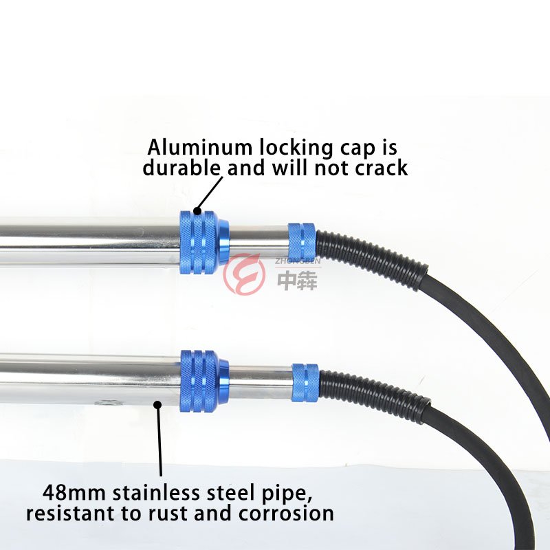 ZHONGBEN Car Wash Telescopic Double Swing Arm Ceiling Boom Car Washer Cantilever With High Pressure