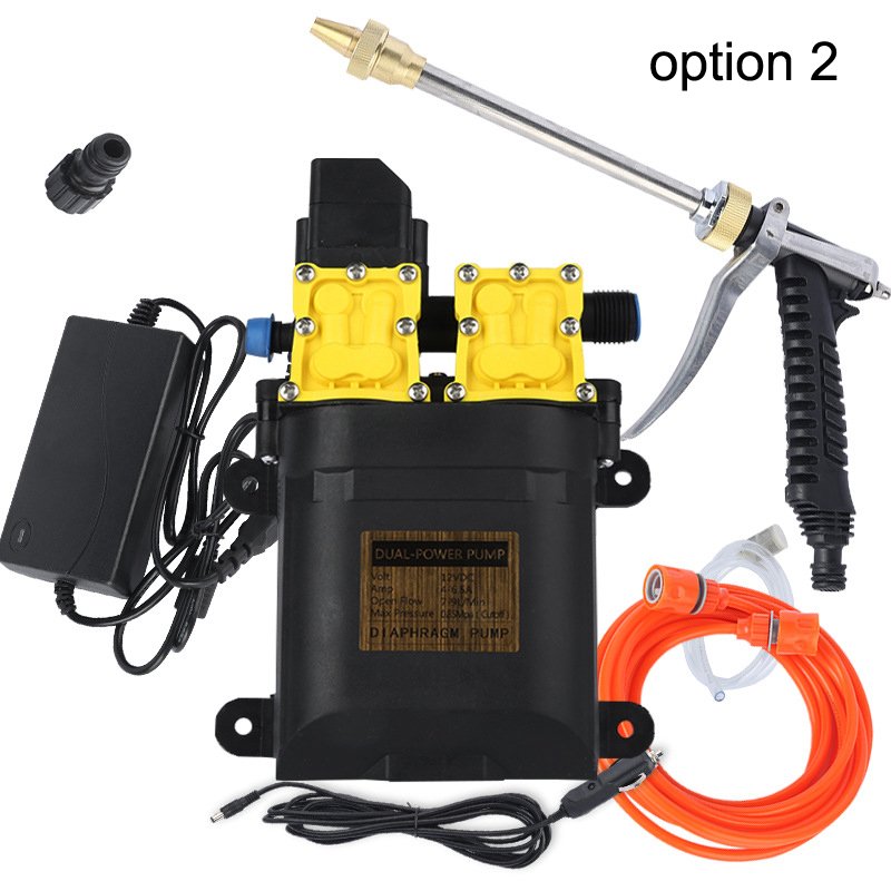 High quality electric DC 12V high pressure car washing wash cleaning washer