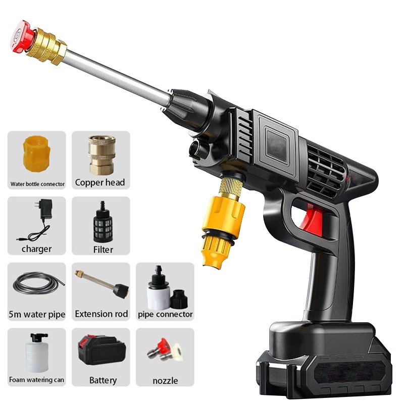 2024 Portable New Cordless mini Low price High-Pressure Lithium Battery Car Washer