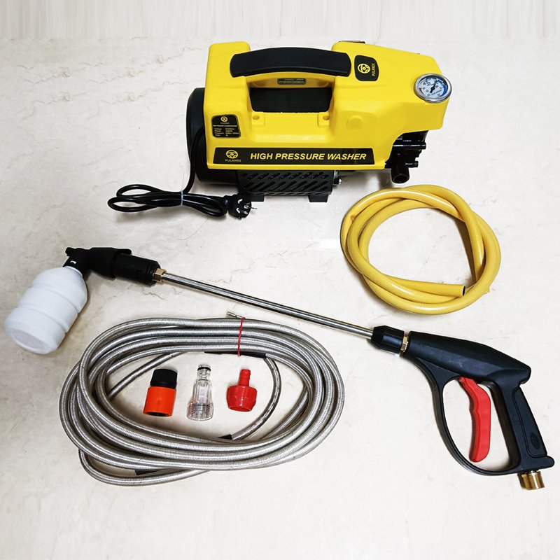 Exporters High Pressure Cleaner Portable Pressure Washer With Overload Protection Powerful High Pressure Car Washer
