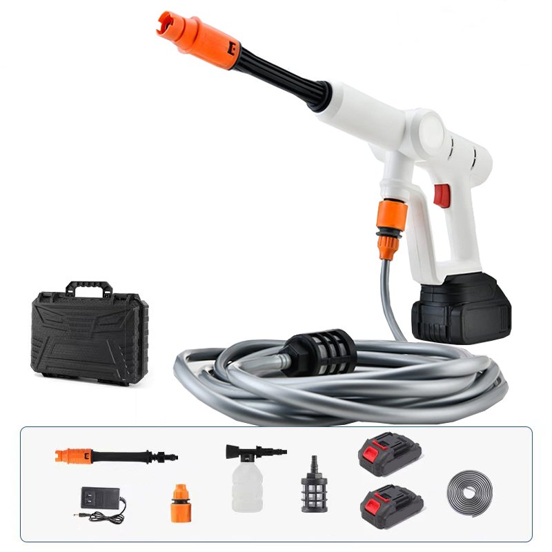 High Quality Car Washer High Pressure Portable Wash Gun 12V 24V 48V 96V Cordless Electric Cleaning Machine Washer Spray Gun