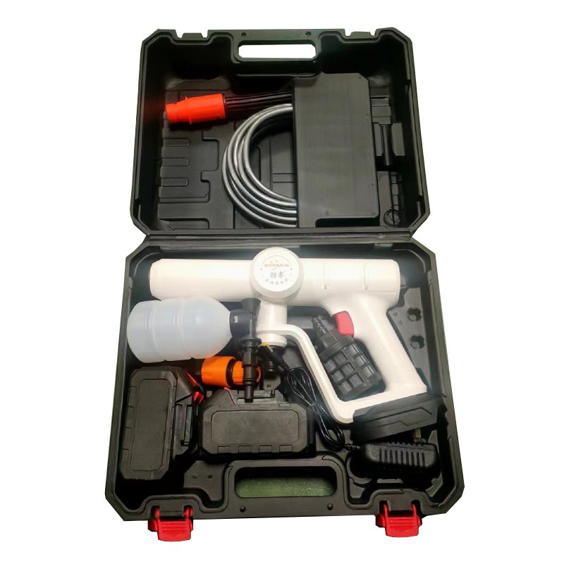 High Quality Car Washer High Pressure Portable Wash Gun 12V 24V 48V 96V Cordless Electric Cleaning Machine Washer Spray Gun