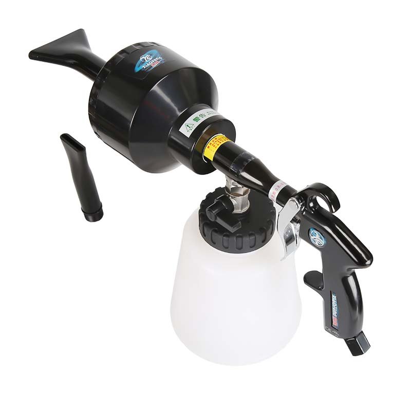 Removable Foam Head Pressure Washer Foam Gun Black Gun Body Foam Cannon With White Pot