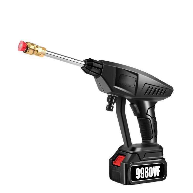 Lithium Battery 24V 48V High Pressure Cordless Wireless Wash Gun Portable Cordless Car Washer