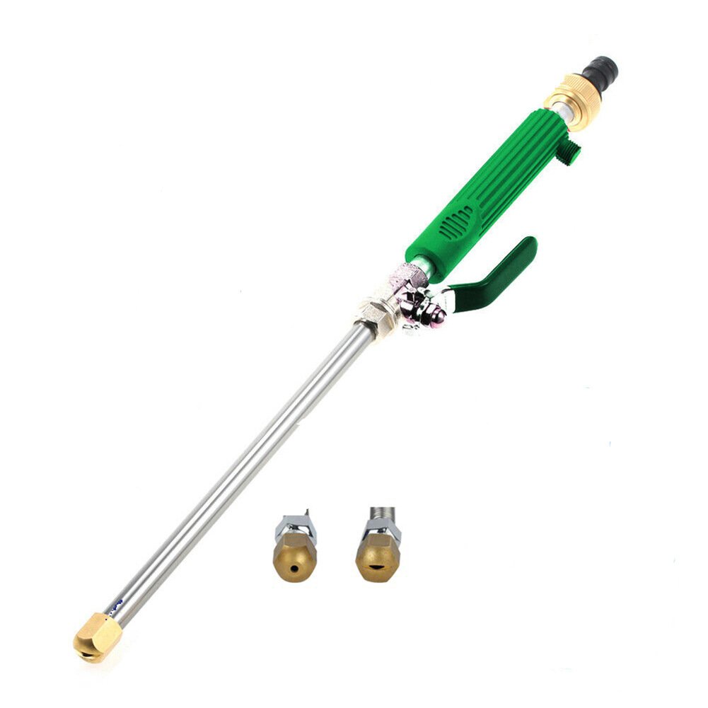 Portable High-Pressure Hydro Jet Power Washer Gun with 2 Hose Nozzles for Cleaning Garden & Cars Water Jet Washer Gun