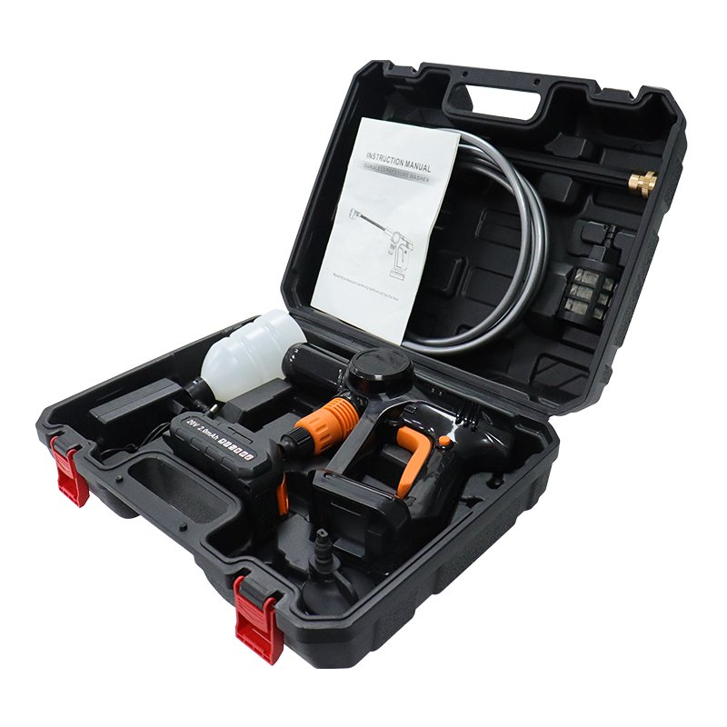 LANDSEA High Pressure 20V Lithium Cordless Wireless Car Washing Gun Wash Water Jet Foam Gun Car Washer Machine