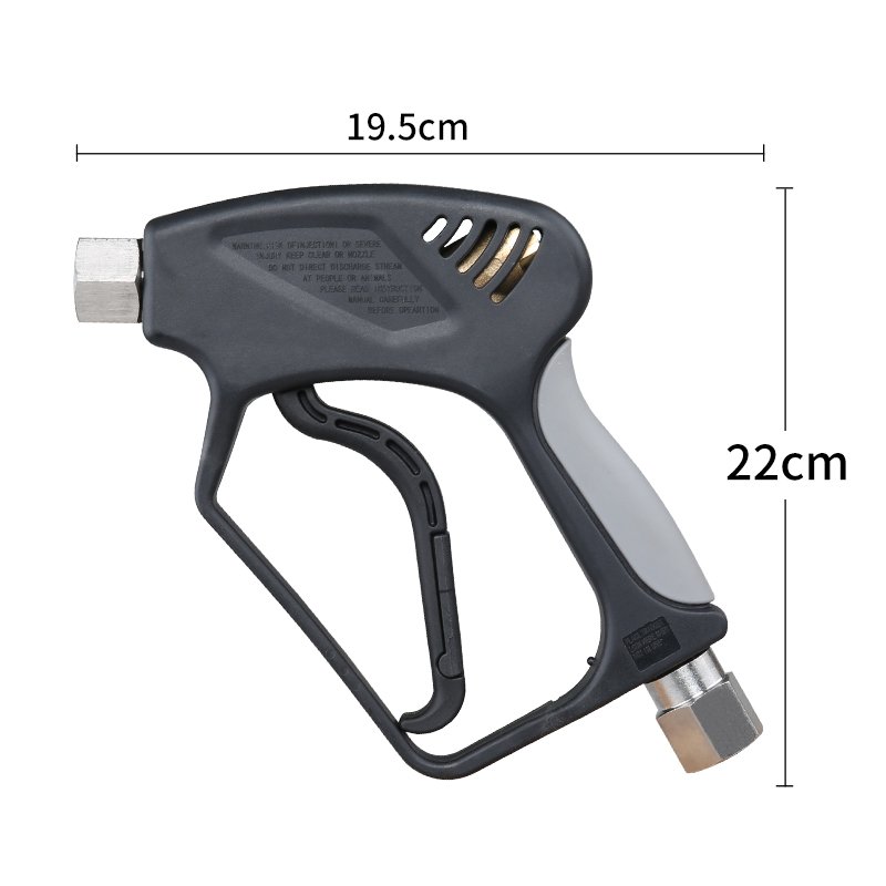 500BAR 7250PSI 40L/MIN Portable Short High Pressure Car Water Washer Spray Gun with Nozzles