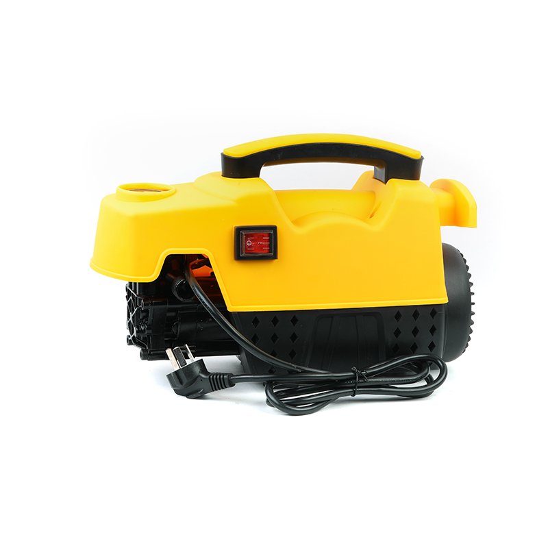 Induction Motor Yellow Portable High Pressure Car Washer 220-240V 6L/min electric high pressure washer for car cleaning