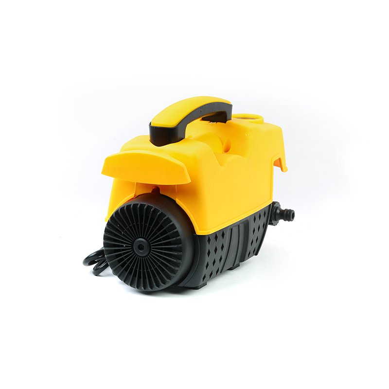 Induction Motor Yellow Portable High Pressure Car Washer 220-240V 6L/min electric high pressure washer for car cleaning