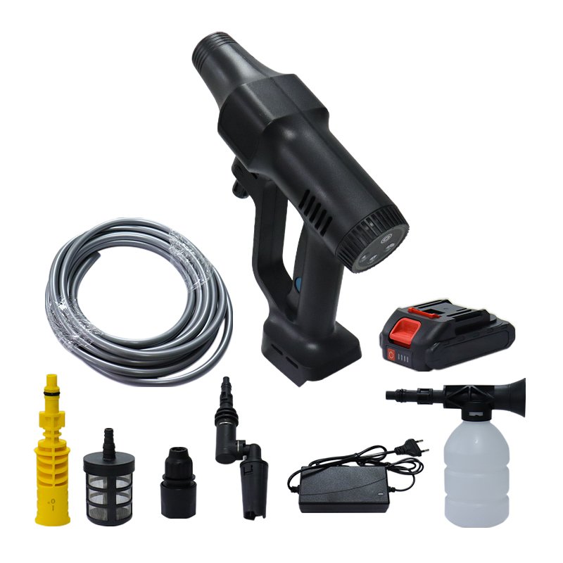 LANDSEA Portable Battery Powered Wireless Car Washing Cleaner Machine Cordless High Pressure Car Washer