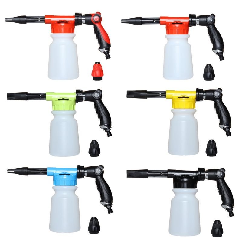 Wholesale Custom Car Washer Tool Low Pressure Car Cleaning Washing Foam Cannon Gun Garden Hose Sprayer Snow Foam Water Sprayer