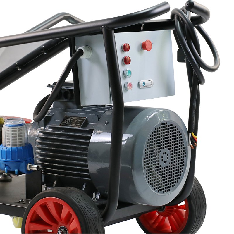 22KW 500 Bar Electric Portable Water Pressure Surface Cleaner High Pressure Waterjet Cleaning Machine
