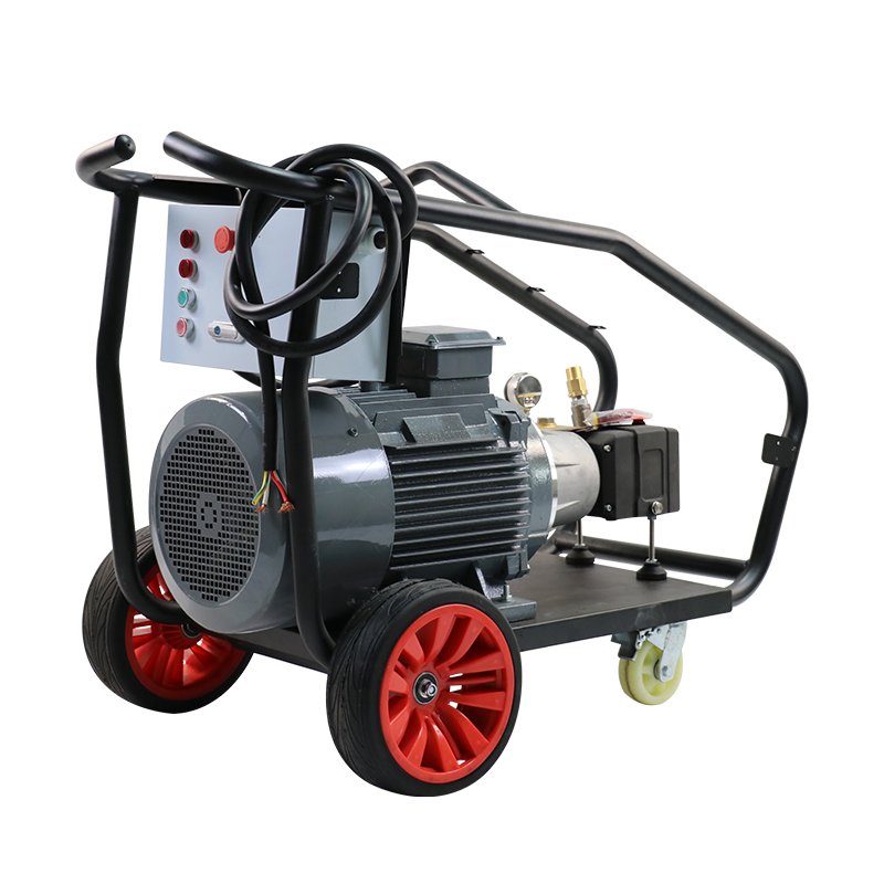 22KW 500 Bar Electric Portable Water Pressure Surface Cleaner High Pressure Waterjet Cleaning Machine