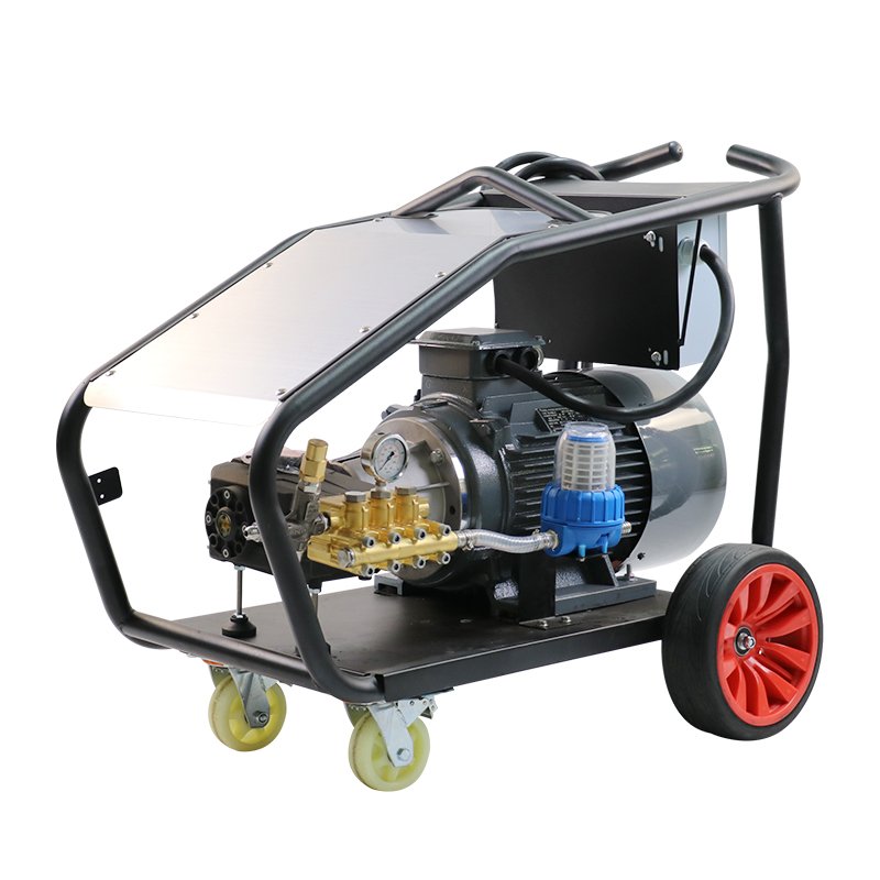 22KW 500 Bar Electric Portable Water Pressure Surface Cleaner High Pressure Waterjet Cleaning Machine