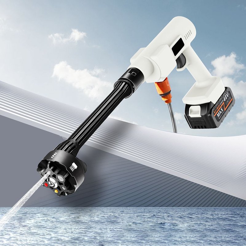 The Flowers Foam Gun ODM Portable Car Washer Tools Kit Cordless Powerful High Pressure Wireless 24 V bike Car Cleaning Washer