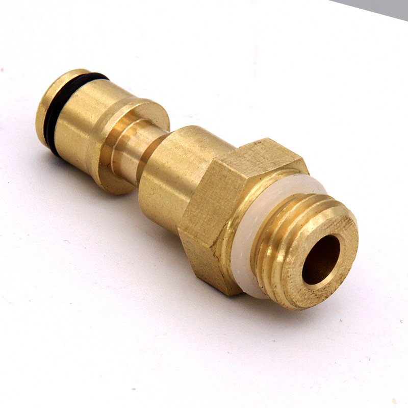 Pressure Washer Adapter Snow Foam Cannon Lance Brass Connector M14*1.5 Car Washer Fittings for Morgana