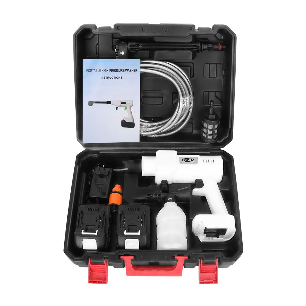 Car Washer High Pressure Portable Wash Gun 25000mah Cordless Electric Cleaning Machine Lithium Battery Washer Spray Gun