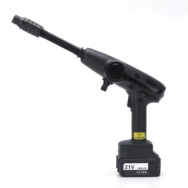 Portable Cordless 24V Electric Car Washer Gun High Pressure 24V Rechargeable Battery ABS/PP Pressure Cleaning Low Price Car Wash