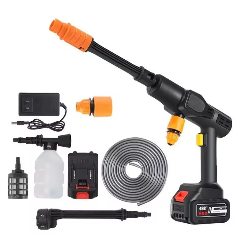 HF701 high quality and durable wireless sprayer Car Washer Machine Battery Portable multi-functional Car Washer