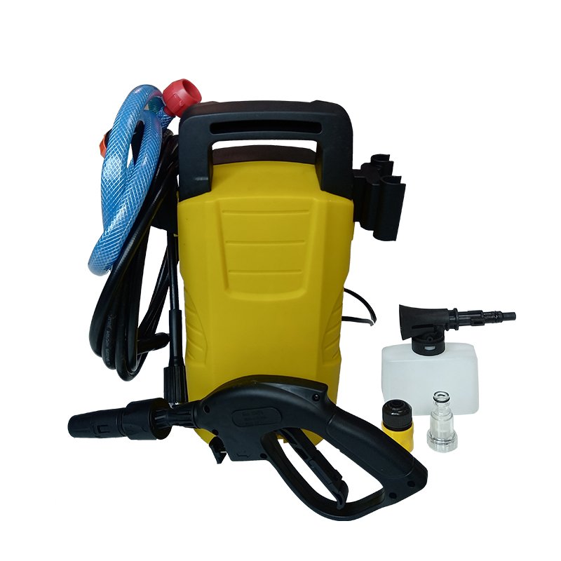 Simple structure belt carcher pressure car washer working power 1200W portable car washer 48v efficient washing car washer