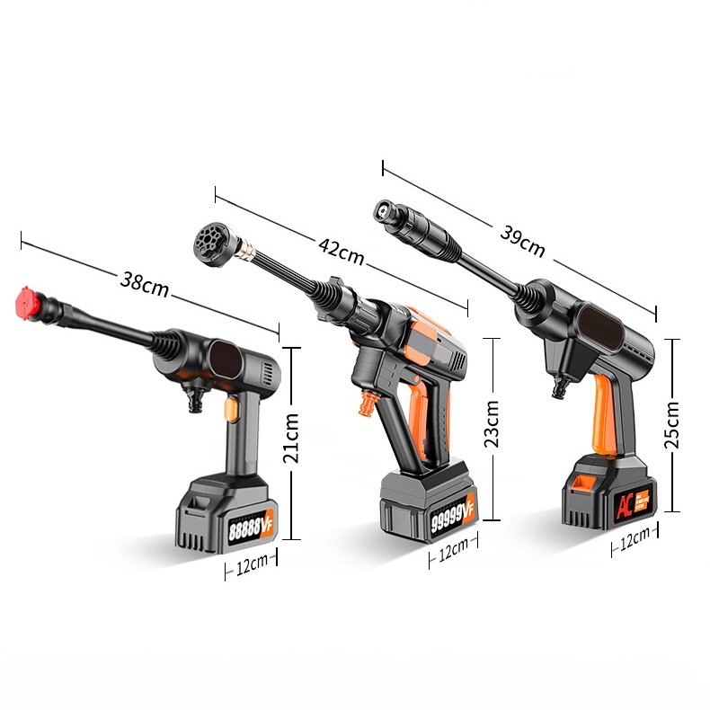State-Of-The-Art With Battery Power Spray Guns High Pressure Gun Lithium Car Washer