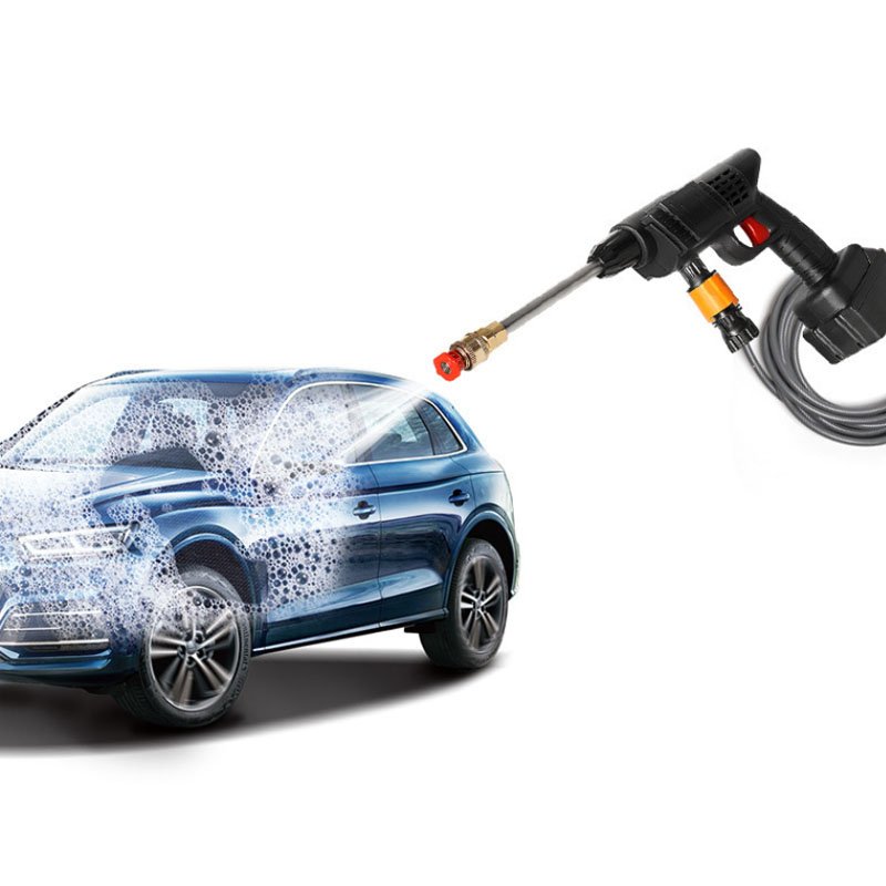 2024 Hot selling Mini Sprayer High Pressure Car Washing Machine Battery Electric Portable Gun Car Washer Laveuse de voiture