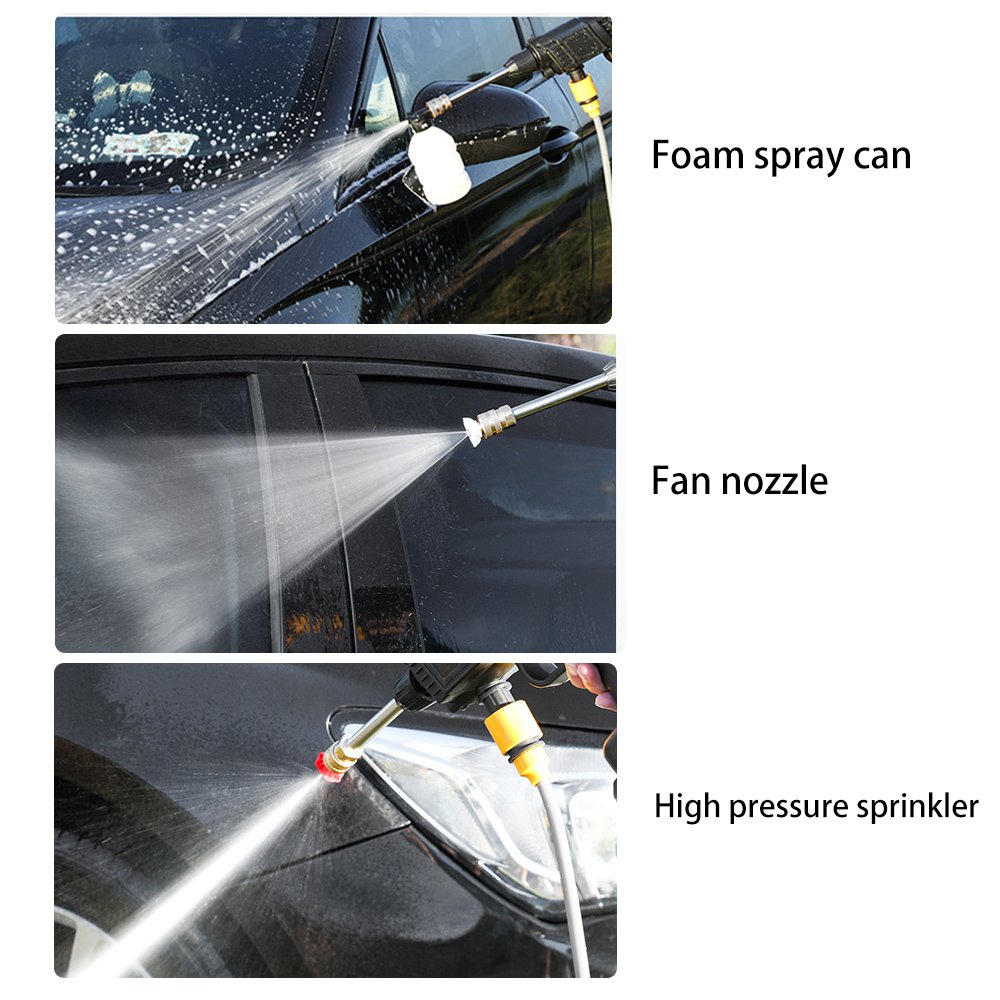 Mobile Car Wash Machine Portable Electrical Car Washer High Pressure Cleaner Spray Gun Machine Pressure Cleaner