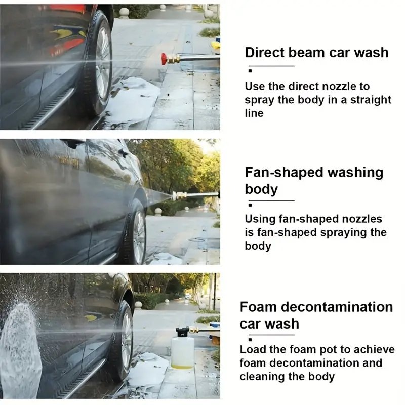 HF701 high quality and durable wireless sprayer Car Washer Machine Battery Portable multi-functional Car Washer