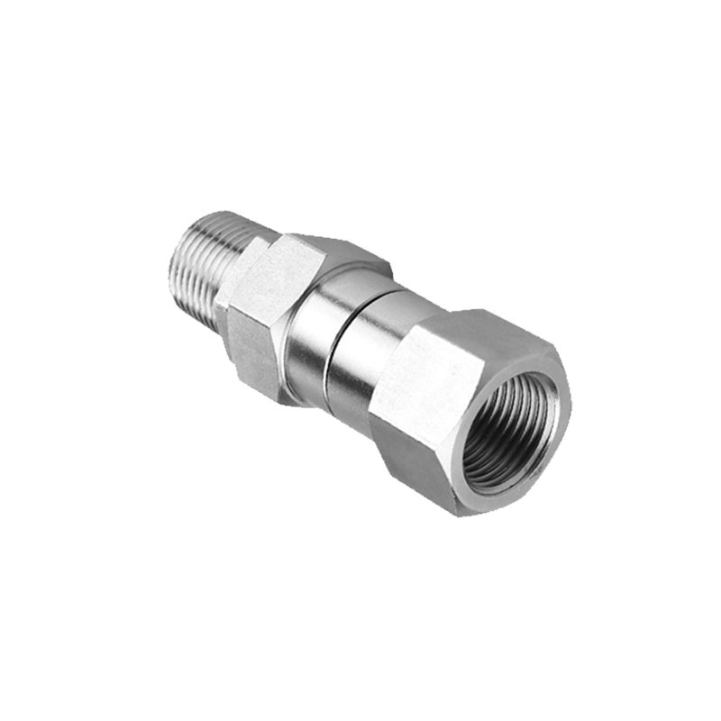 New Structure Good Quality 7250PSI High Pressure Stainless Ball Anti Fittings 3/8 Swivel Adapter 500Bar Connector
