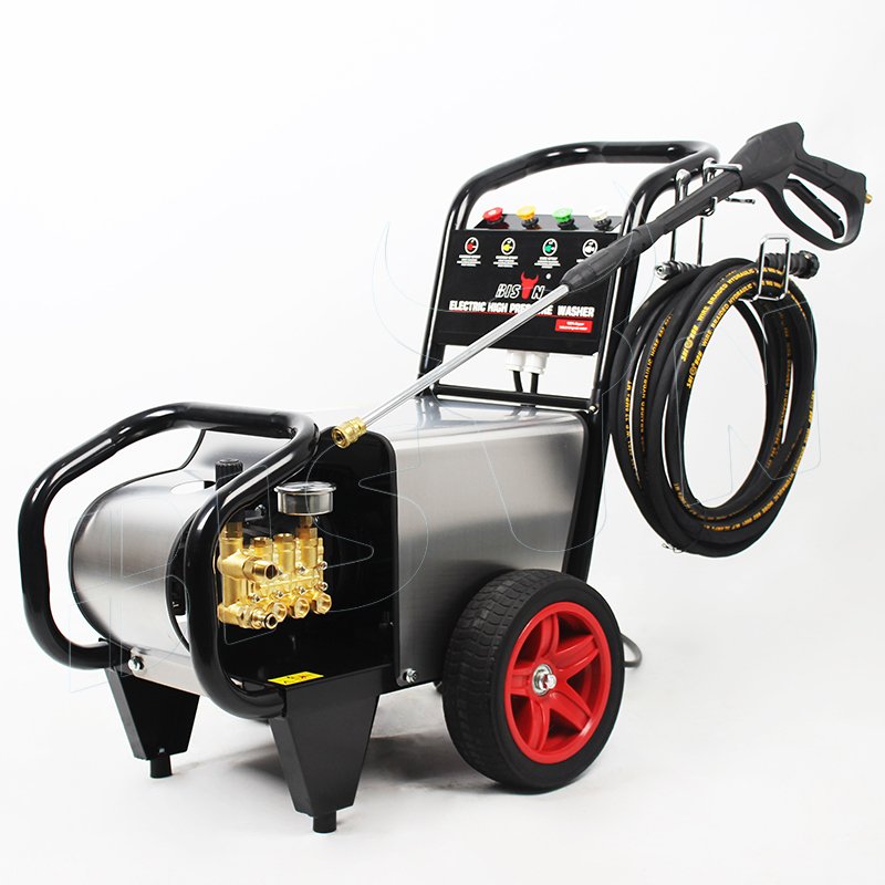 BISON 3kw 220v electric portable high pressure car washer