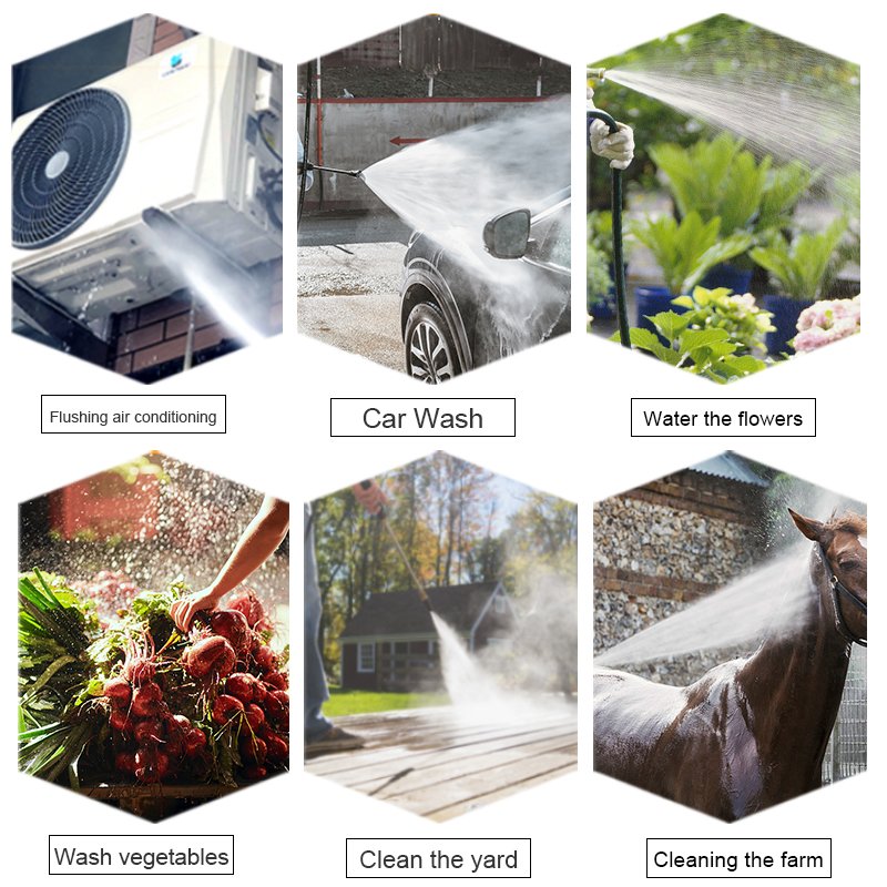 Excellent Quality Home use car washer high pressure pump washer gun washing car machine