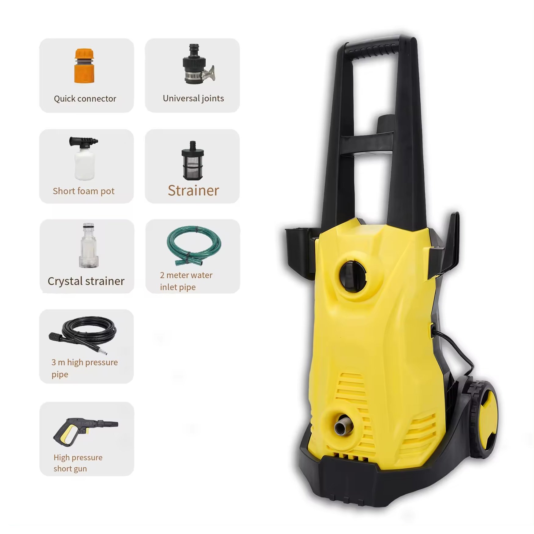 M3A High Pressure Washer Automatic 1500W High Pressure cleaner car wash machine